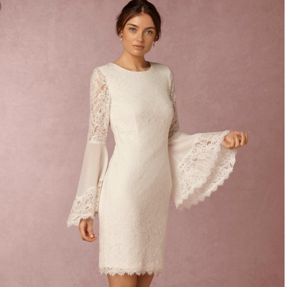 BHLDN Bell Sleeve Dress